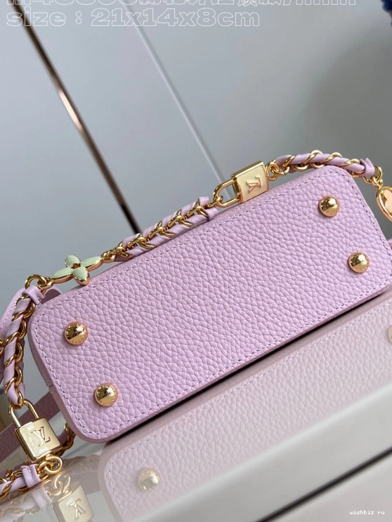 WIS MINI-21*14*8CM VUITTON CAPUCINES LOUIS 0208